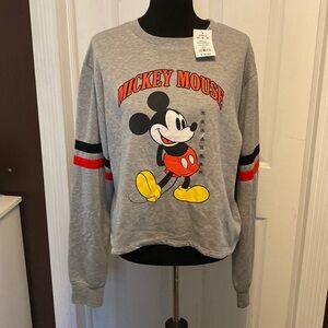 Disney Mickey Mouse Juniors XXL Sweatshirt NWT